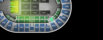 Seat view from Mezzanine