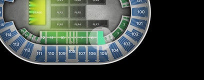 Seat view from Mezzanine