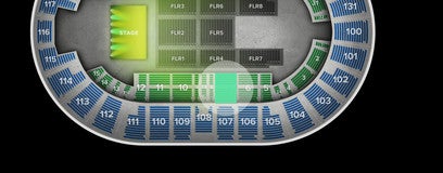 Seat view from Mezzanine