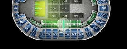 Seat view from Mezzanine