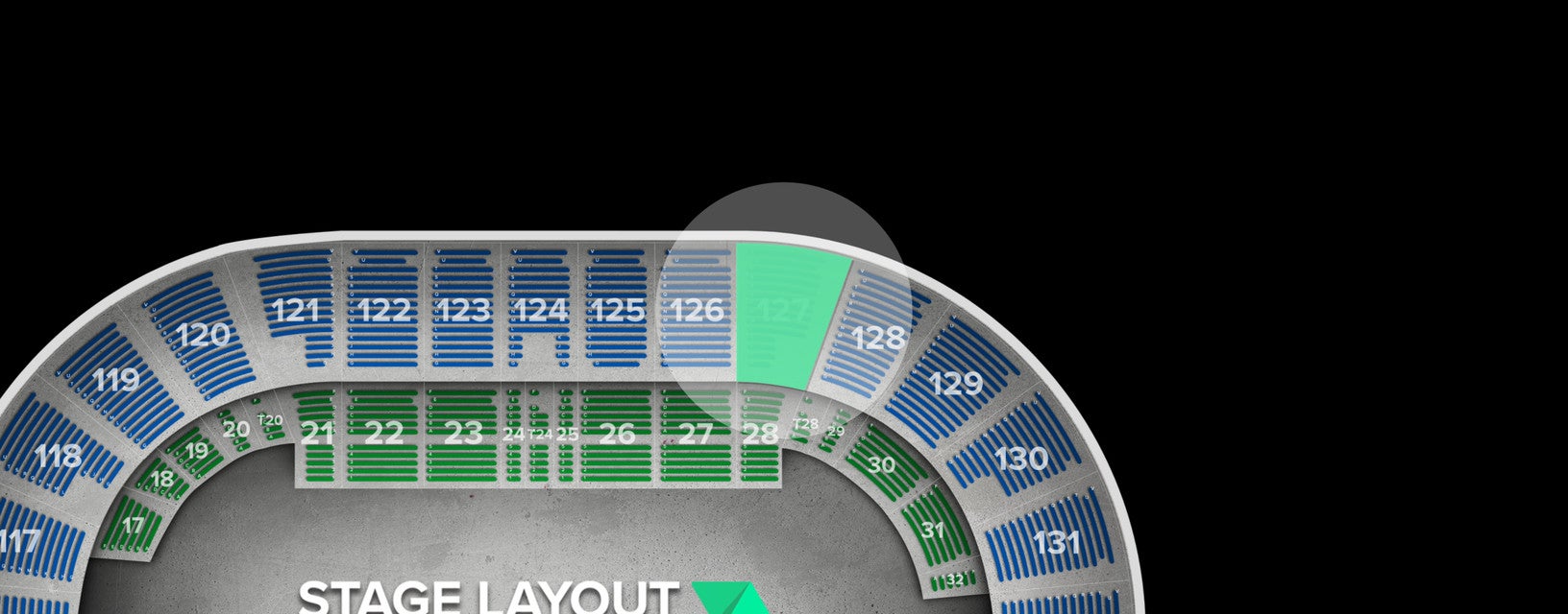 Seat view from Balcony