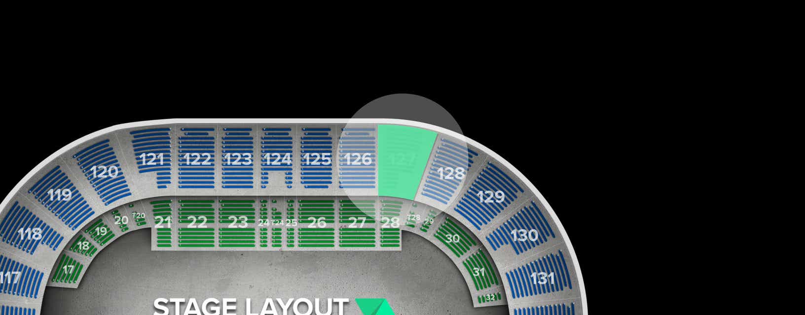 Seat view from Balcony
