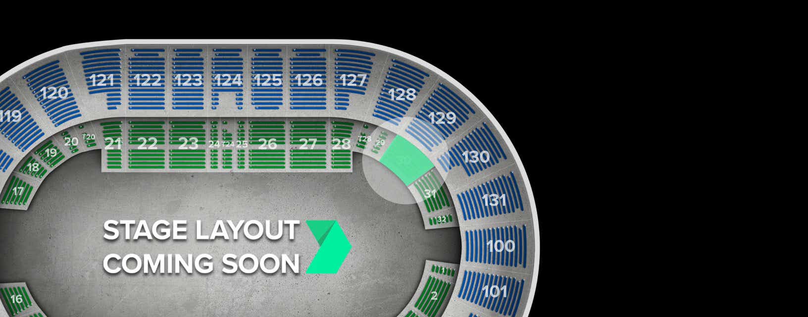 Seat view from Box