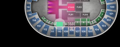 Seat view from Mezzanine