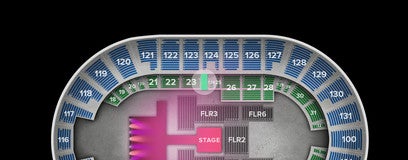 Seat view from Mezzanine