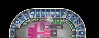 Seat view from Mezzanine