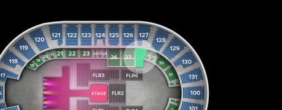 Seat view from Mezzanine