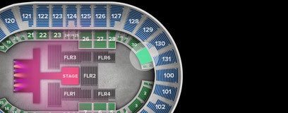 Seat view from Mezzanine