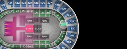 Seat view from Mezzanine