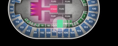 Seat view from Mezzanine