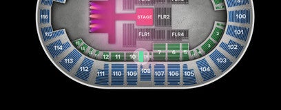 Seat view from Mezzanine