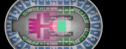 Seat view from Floor