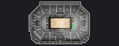 Seat view from Courtside