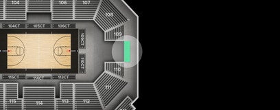 Seat view from Lower Tier