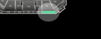Seat view from Upper Tier