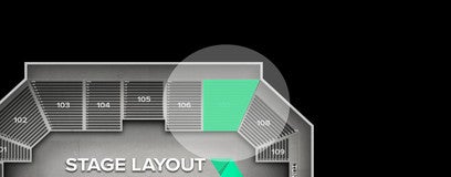 Seat view from Lower