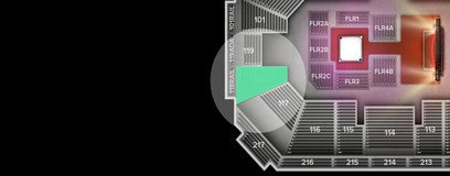 Seat view from Lower Tier