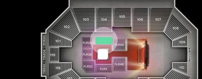 Seat view from Floor