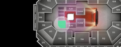 Seat view from Floor