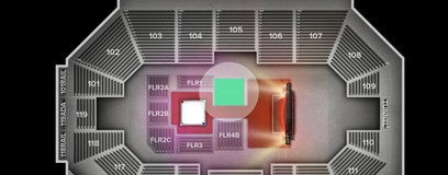 Seat view from Floor