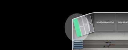 Seat view from Tier 3 Northside