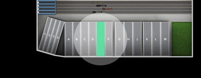 Seat view from Tier 1 Pit Southside