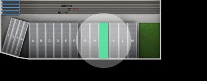 Seat view from Tier 2 Pit Southside