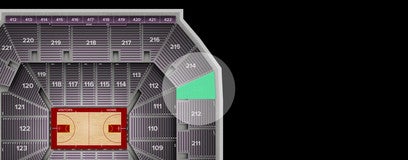 Seat view from Upper Baseline