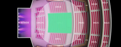 Seat view from Orchestra