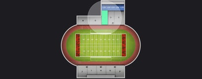 Seat view from Sideline