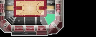 Seat view from Lower Corner