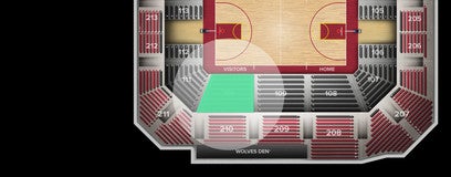 Seat view from Lower Sideline