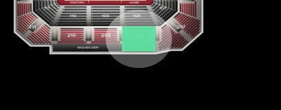 Seat view from Upper Sideline