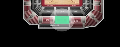 Seat view from Upper Sideline