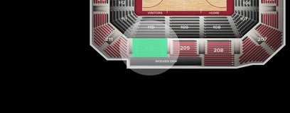 Seat view from Upper Sideline