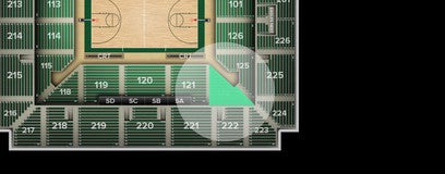 Seat view from Lower