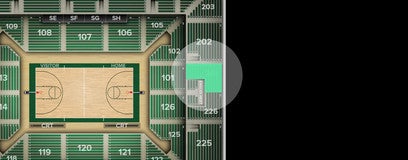 Seat view from Upper