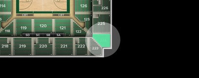 Seat view from Upper