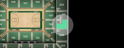 Seat view from Upper