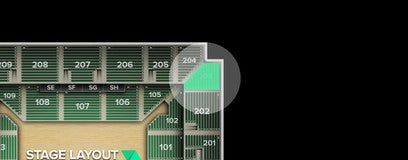 Seat view from Upper