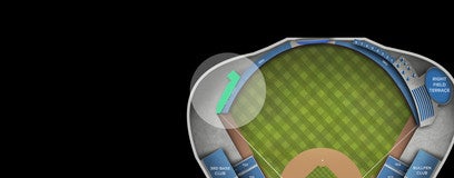 Seat view from Upper Left Field Deck