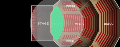 Seat view from Main Floor