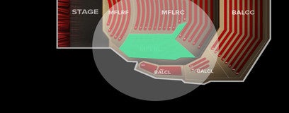 Seat view from Main Floor