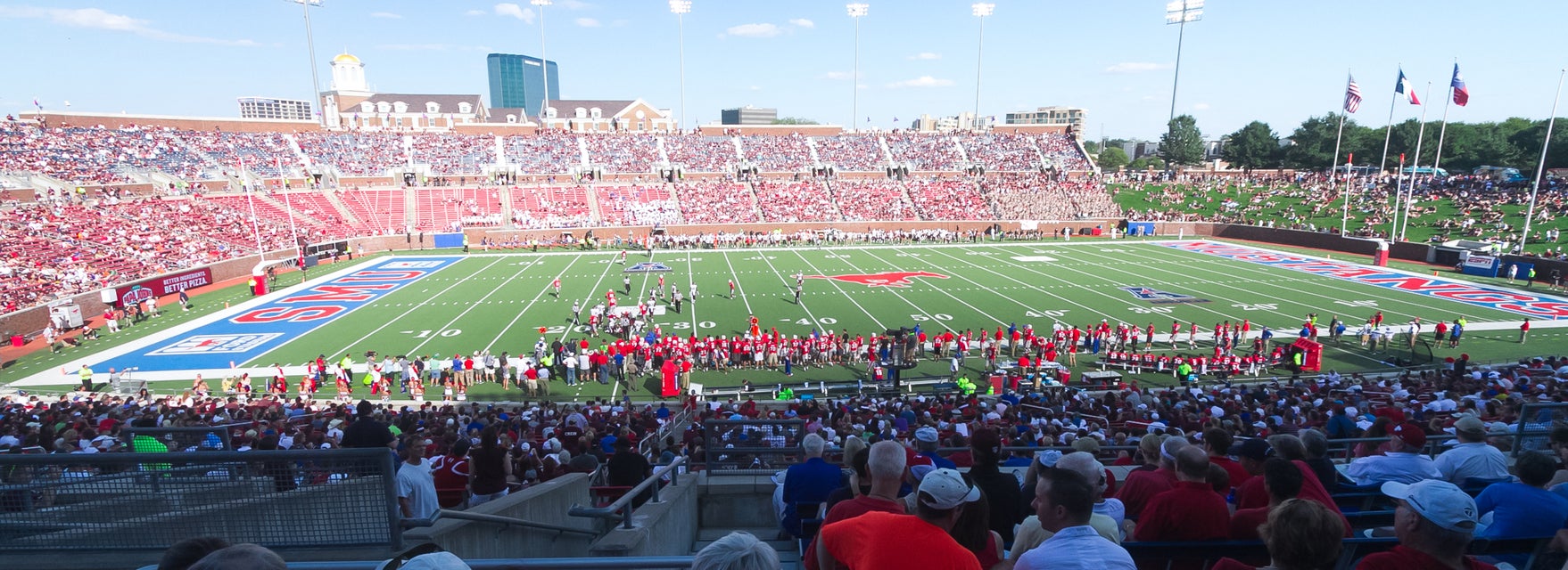 Seat view from Upper Sideline