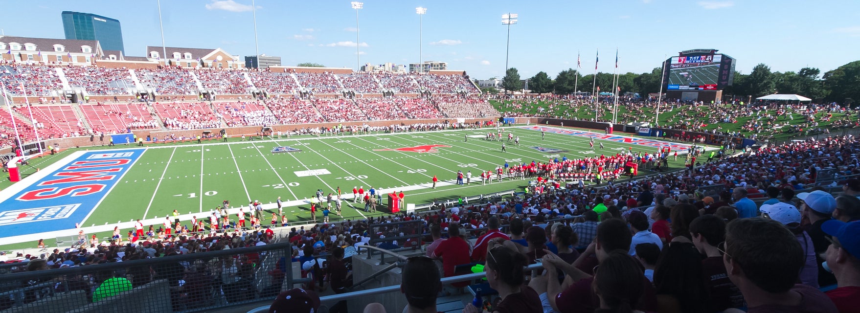 Seat view from Upper Sideline