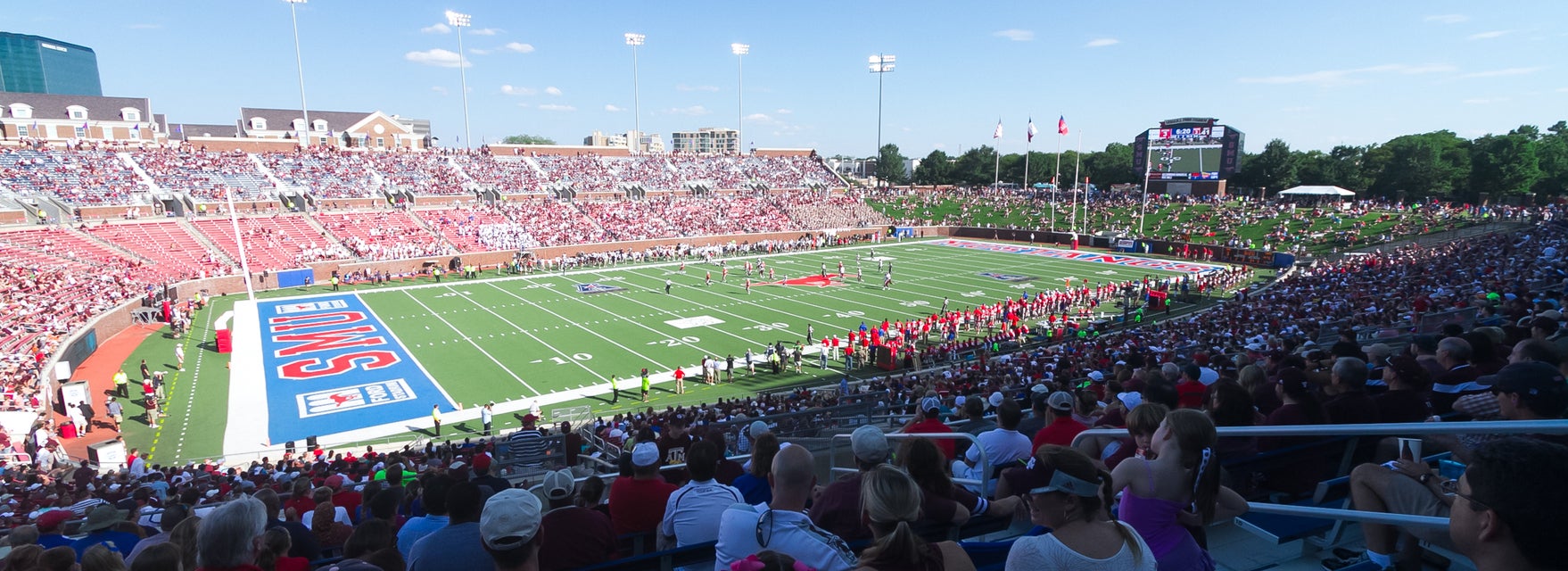Seat view from Upper Sideline