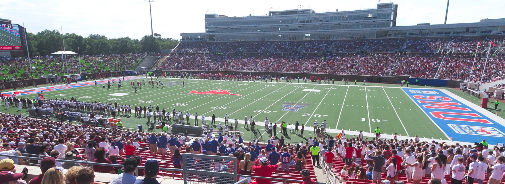 Seat view from Upper Sideline