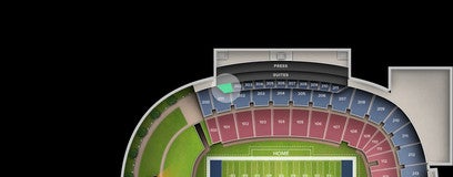 Seat view from Club
