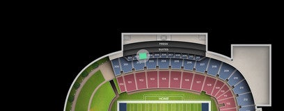 Seat view from Club