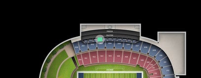 Seat view from Club